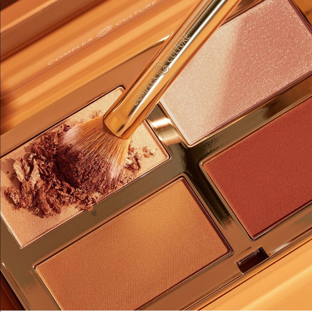 ✨ COMPLEX CULTURE Baked Highlighter & Bronzer Quad / Shade: Pleasure Points - Picture 2 of 6